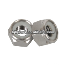 Titanium nylon lock nuts DIN985